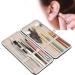 Stainless Steel Ear Wax Removal Tool Set - 23 Pieces Classic Black Ear Picking Kit for Men and Women - Convenient Storage Boxes - Comfortable and Effective - Buy Online on GoSupps.com