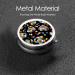 Autism Awareness Puzzle Pieces Heart Metal Pill Box - Round Mini 3-Compartment Travel Container for Small Pills - Buy Online on GoSupps.com