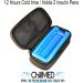 ChillMed Insulin Cooler Travel Case - Black | Diabetic Pen Travel Bag with Cooling Pocket | 12 Hour Cooling - Buy Online on GoSupps.com