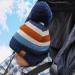 AHAHA Winter Hat for Girls | Earflap Beanie with Pompom | Rainbow Knitted Hat Set - Perfect for Winter Adventures - Buy Online on GoSupps.com