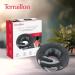Terraillon Neck Massage Cushion - Relaxing Neck Massager with 3 Speeds Heating Adjustable Belt & USB-C | Stress Relief & Comfort - Buy Online on GoSupps.com