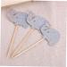 OFFSCH 3pcs Elephant Cupcake Picks Appetizers Fruit Cocktail Picks Jungle Gold Glitter Toppers Topper Heart Glitter Topper Heart Wedding Paper Cups Cupcake Topper Plate Sequins Silver medium - Buy Online on GoSupps.com