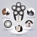 SAILHOME Electric Razor for Men | 5 in 1 Bald Head Grooming Kit | Cordless Waterproof USB Rechargeable Shaver - Wet & Dry Use Gray - Buy Online on GoSupps.com