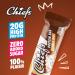 Chiefs Protein Bar (Double Choc) Barre prot in e premium avec 20g de prot ines & 201 kcal par barre Sans sucre ajout Barre prot in e low sugar Go t de chocolat Pack de 12 (12 x 55g) Double Choc 12 unit (Lot de 1) - Buy Online on GoSupps.com