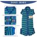 Tony Hoby Dog Shirts - Striped 4-Legged Soft & Breathable T-Shirt for Small Medium & Large Dogs - Girls Blue & Dark Blue - Buy Online on GoSupps.com