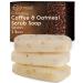 O Naturals Exfoliate Scalp Hair Scrub Bar Soap with Coffee Granules, Scalp Peeling Remove Dead Skin Dandruff Organic Ingredients Vegan, 3 in 1 Moisturizing Face, Body & Hair Scalp. For Women & Men 4oz