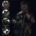 Guayma Airsoft Skull Mask for Halloween Cosplay and Paintball - Black - Buy Online on GoSupps.com