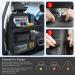 Erwey Auto Backrage Protection - 2PCs Waterproof Car Seat Organizer with Tablet/Phone Storage & Multiple Pockets - Black 610D Oxford - Buy Online on GoSupps.com