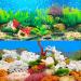 ELEBOX 20x48 Fish Tank Background - 2 Sided River Bed & Lake Aquarium Decor - H 19.5 x L 48 - Premium Quality - Buy Online on GoSupps.com