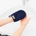 LaBeaut Makeup Remover Glove (2 pieces) Facial Cleaning Cloth Spa Microfiber Wash Mitt Washable and Reusable (20x13 cm navy-blue) - Buy Online on GoSupps.com