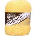 Lily Sugar 'N Cream Super Size Solid Yarn  4oz  Gauge 4 Medium  100% Cotton - Yellow - Machine Wash & Dry Yellow Big Ball