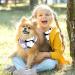 Shop Cute Panda Dog Hollow Cloth - Triangular Bibs for Small to Large Pets | Multi-Colored 2-Pack - Buy Online on GoSupps.com