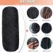 RuiYok 4Pcs Natural Black Brazilian Wool Hair for Braids - Acrylic Hand Knitting Yarn for Hair Braiding & Extensions - Jumbo Braids, Faux Locs & Senegalese Twists (1B) - Buy Online on GoSupps.com