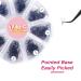 VNE Eyelashes 500 Fans Tray - Volume Lash Extensions Mixed Length Premade Fans Mega Lash Extension 3D C Curl 15mm - International Shipping - Buy Online on GoSupps.com