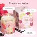 Rizos Curls Flor de Hibiscus Candle - Soothing Aromatherapy Coconut & Soy Wax 50 Hour Burn Time Vegan & Cruelty Free - Buy Online on GoSupps.com