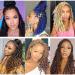 Boho Box Braids Crochet Hair 14 inch 8 Packs - Curly Ends Goddess Box Braids for Black Women | 1B# Color - Buy Online on GoSupps.com