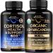 NUTRAHARMONY Cortisol Support & Organic Ashwagandha Capsules