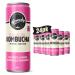 Remedy Kombucha Sugar-Free Organic Drink Sparkling Low Calorie Gut Health Beverage - Raspberry Lemonade - 355 mL Can 24-Pack Raspberry Lemonade 355ml (Pack of 24)