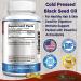 Premium Cold Pressed Black Seed Oil Capsules with Vitamin E - Hair, Skin & Immune Health - 120ct - Buy Online on GoSupps.com