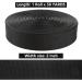 ZOEYES 2 Inch Heavy Duty Nylon Webbing - 50 Yards Black Strap for Dog Leash, Collars, Seat Belt, Backpack, Outdoor DIY Gear Repair - Buy Online on GoSupps.com
