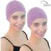Deresina Lavender Cap for Hair Loss - Bamboo Fabric Wig Liner (2 Pack) - Comfortable & Breathable - Buy Online on GoSupps.com