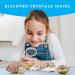 National Geographic Science Set - 4 Breakable Geodes with Protective Glasses & Learning Guide | Perfect Geology Gift for Kids - Buy Online on GoSupps.com