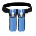 Massage Bottle Bag Massage Therapist Holster Massage Lotion Holster Massage Oil Holster(Db1KD-Blue)