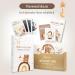 Eulentaler Baby Impression Set | Handprint Footprint & Paw Print Kit for 0-6 Months | Educator Recommended | Includes 2 Stamp Cushions & 4 Printing Cards | Perfect Birth Gift - Buy Online on GoSupps.com