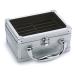 Top Performance Professional Clipper Blade Cases Durable Aluminum Clipper Blade Cases for Professional Groomers Chrome