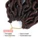 Goddess Locs Crochet Hair 18 River Boho Style Curly Faux Locs - 6 Packs T1B/350 - Buy Online on GoSupps.com