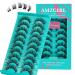 Lash Clusters 10 Pairs Cluster Lashes Wispy 3D Eyelash Clusters D Curl Fluffy Diy Lash Extensions at Home Natural Individual Lashes Cluster False Eyelashes(Dreamy 12-18mm) Dreamy(12-18mm)