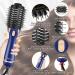 Unipampa 4-in-1 Hot Air Brush - 1200W Hair Dryer Curling & Volume Brush with 3 Heat Settings | International Shipping Available - Buy Online on GoSupps.com