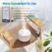 LONID 500ml Wood Grain Essential Oil Diffuser for Large Rooms - Aromatherapy Home Diffuser with Cool Mist (Beech Wood Grain) - Buy Online on GoSupps.com