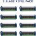 Wilkinson Sword Protector 3 Men's Razor Blade Refills - Pack of 8 - Buy Online on GoSupps.com