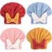Efficieint New Super Absorbent Hair Towel Wrap Microfiber Hair Towel Wrap Quick-Drying Thickened Soft Bow Tie Hair Towel Wrap Dry Turban for Women Long Hair (4Pcs)
