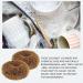 DOKLY Coconut Cleaning Scourers - Pack of 2 | Eco-Friendly Dish Cleaners | Multi-Purpose Scrub Set | Biodegradable Kitchen & Bathroom Scrubbers - Buy Online on GoSupps.com