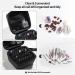 Portable Waterproof Nail Drill Bits Holder Case - Professional Organizer for Efile Nail Bits and Manicure Tools - Black - Buy Online on GoSupps.com