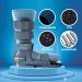 Orthopedic Walker Boot - 2 Boots in 1 Adjustable Fit for All Sizes Award-Winning & Extra Breathable - International Shipping - Buy Online on GoSupps.com
