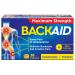 Backaid Max Relief Caplets Aspirin-Free Pain Relief from Backache Sciatica and Leg Pain Long-Lasting 6 Hour Formula Analgesic/Diuretic 38 Count