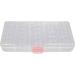 The Beadsmith Clear Plastic Bead Storage Case - 25 Removable Jars, 5 Screw Top Lids - Organizer for Jewelry and Crafts - Buy Online on GoSupps.com
