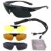 Rapid Eyewear glasses: Innovation Plus UV400 RX polarized sport sunglasses frame for glasses wearers with changers.For jogging (running) tennis ski etc. The original RC model glasses