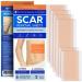2 sizes sheet Silicone Scar Removal Sheets for Diverse Scars Effective treatment for Old and New Scars 6 Scar Sheets(5.9 x 1.57 2.95 x 1.57)