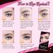 Beauty7 Eyebrow set for tinting eyebrows mild formula dark brown 5 x 1 g - Buy Online on GoSupps.com