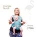 Premium Baby Sling Wrap Carrier | Original Stretchy Design | One Size Fits All | Cozy & Soothing for Newborns to Toddlers | Light Blue by Funki Flamingo - Buy Online on GoSupps.com