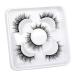 Pooplunch Fluffy Cat Eye False Eyelashes - Wispy Volume Faux Mink Lashes | 3 Pairs Pack for Stunning Looks - Buy Online on GoSupps.com