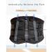 Adjustable Back Brace for Men & Women - Aluminum Support for Lower Back Pain Relief Sciatica Herniation & Scoliosis - Large Size (35.45-43.31 In - Buy Online on GoSupps.com