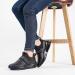 LARNMERN Women's Non Slip Work Shoes - Waterproof Kitchen Chef Shoes with Air Cushion for Restaurant & Food Service, Size 7, Black - Buy Online on GoSupps.com