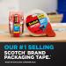 Scotch Heavy Duty Packaging Tape  1.88" x 65.6 yd  Designed for Packing  Shipping and Mailing  Strong Seal on All Box Types  3" Core  Clear  1 Roll (3850-60) - Buy Online on GoSupps.com