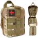 Shop Bituor Tactical First Aid Pocket Bag - Waterproof Molle EMT Pouch for Outdoor Camping & Adventure (Camo Brown) - Buy Online on GoSupps.com